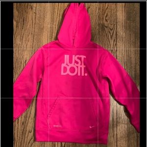 *LIKE NEW* Nike JUST DO IT hoodie size L